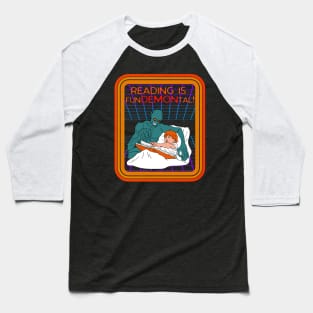 Reading is FunDEMONtal Baseball T-Shirt